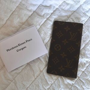 Louis Vuitton Checkbook Cover